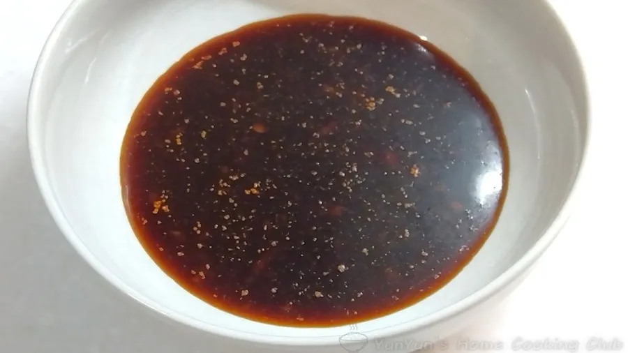 ビャンビャン麵の合わせ調味料。