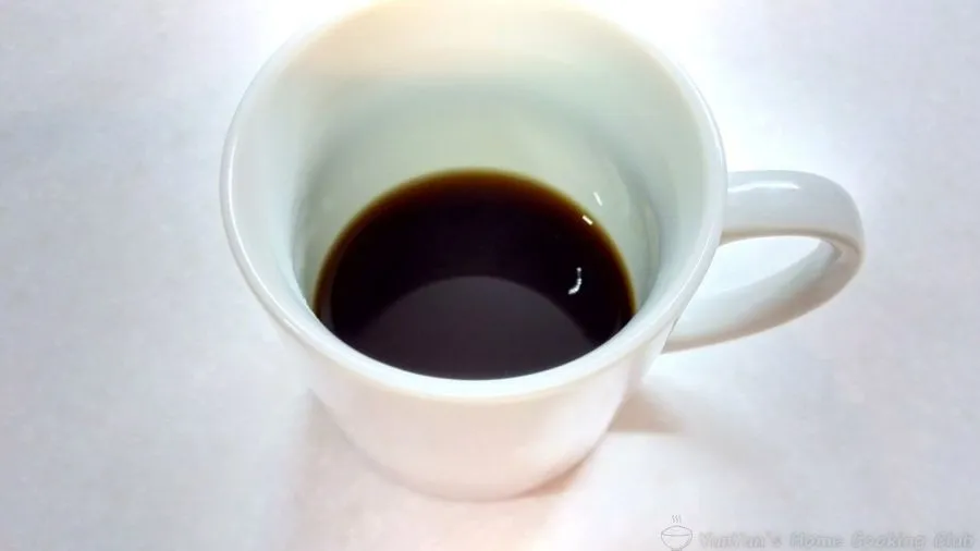 コーヒー蒸しパンで使用するコーヒー。